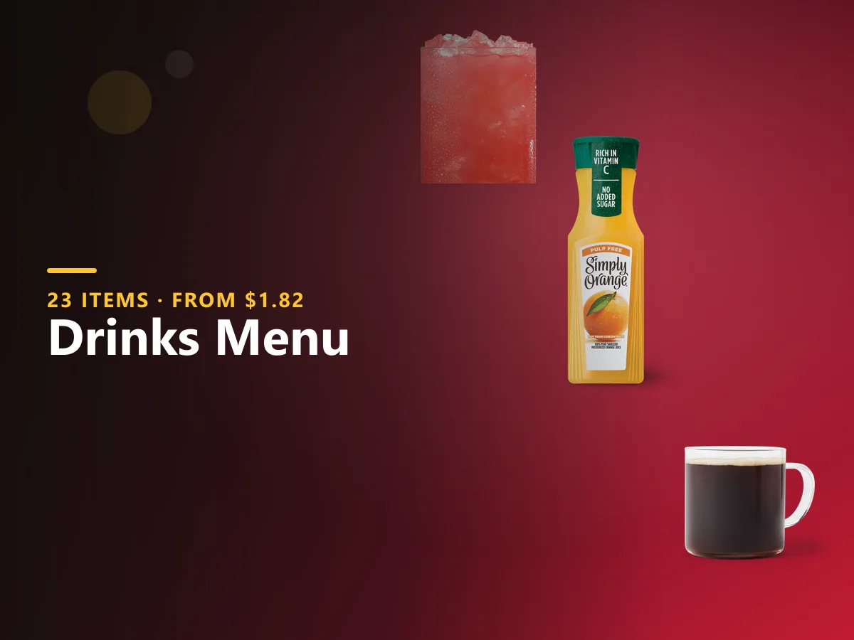 Wendy's drinks menu
