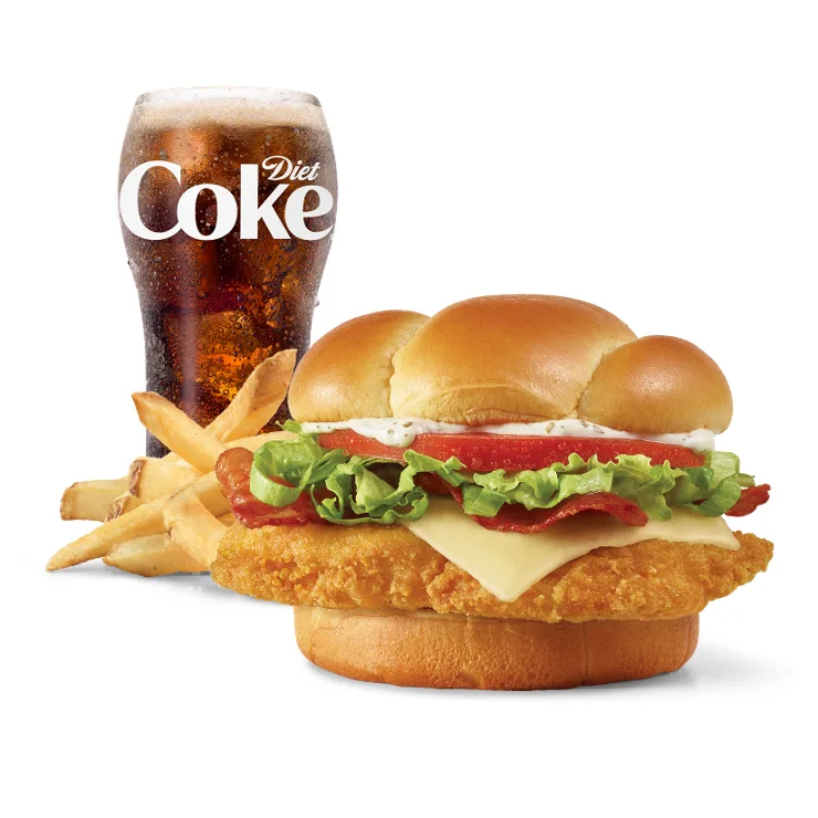 Wendy's Asiago Ranch Club Sandwich, Classic Combo