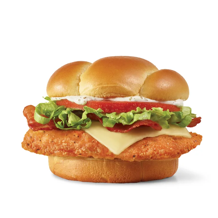 Wendy's Asiago Ranch Club Sandwich, Spicy