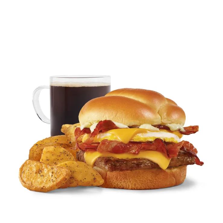 Wendy's Breakfast Baconator Combo