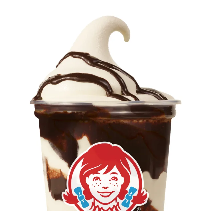 Wendy's Brownie Batter Vanilla Frosty Swirl