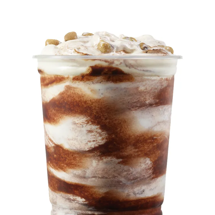 Wendy's Cookie Dough Frosty Fusion, Vanilla