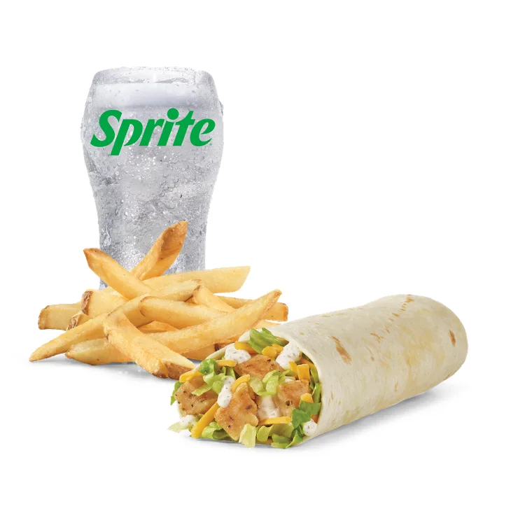 Wendy's Grilled Chicken Wrap Combo