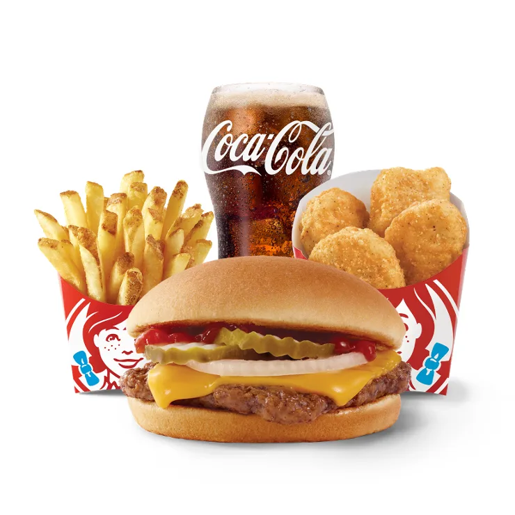 Wendy's Jr. Cheeseburger Biggie Bag