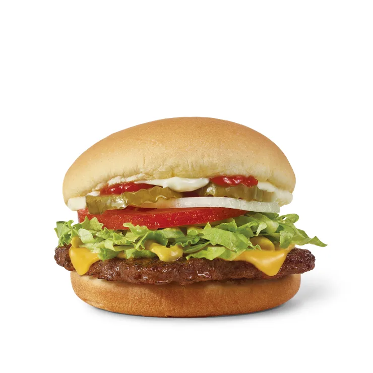 Wendy's Jr. Cheeseburger Deluxe