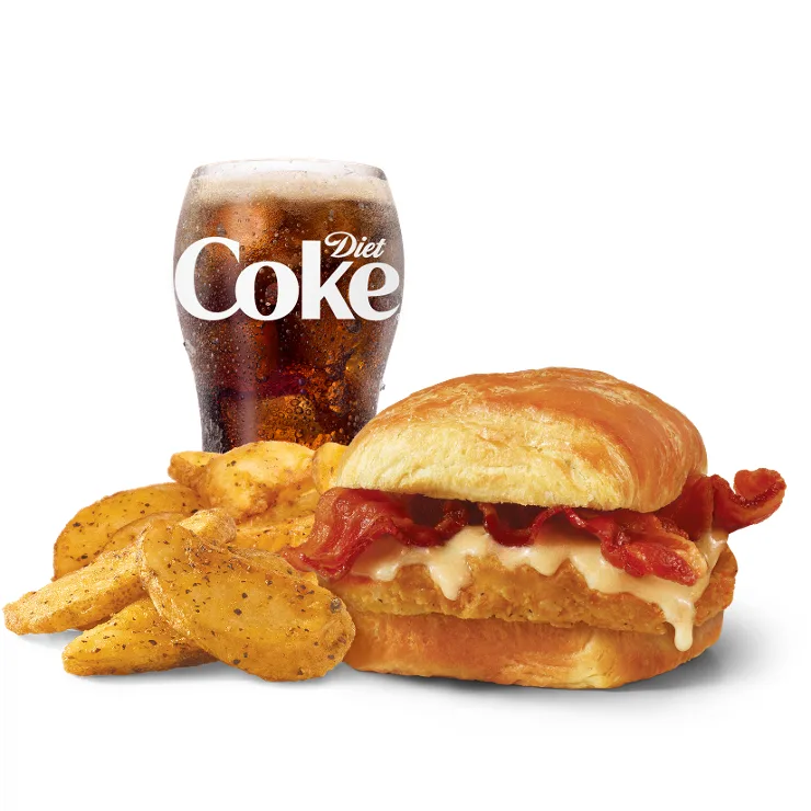 Wendy's Maple Bacon Chicken Croissant Combo