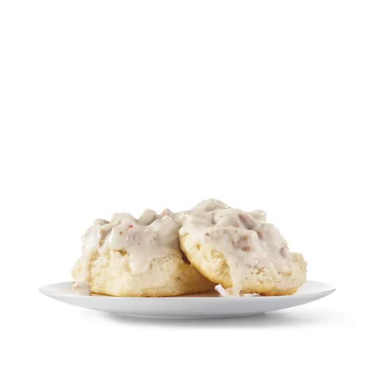 Wendy's Sausage Gravy & Biscuit