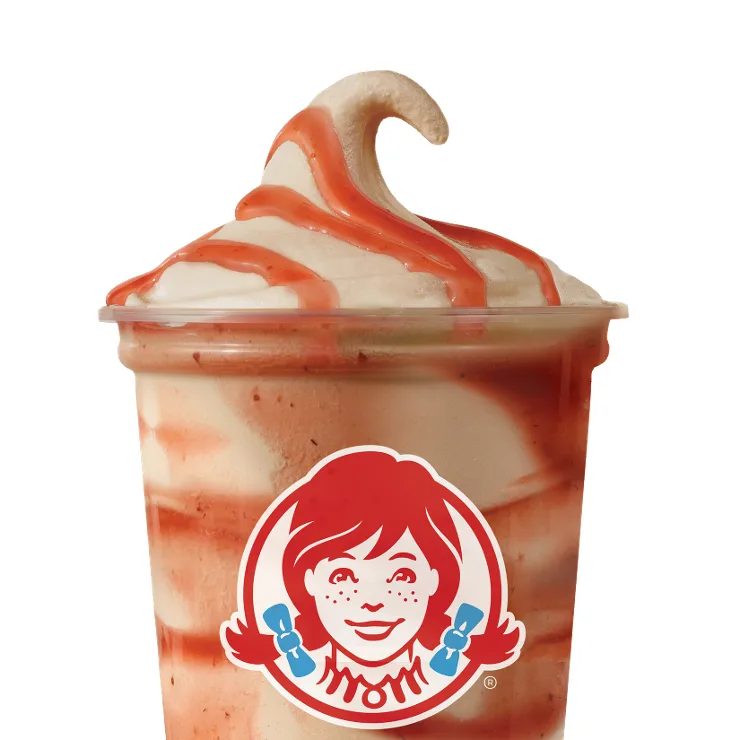 Wendy's Strawberry Chocolate Frosty Swirl